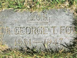 Dr George T Fox 
