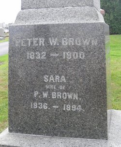 Sara Salome <I>Schmidt</I> Brown 