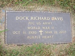 PFC Dock Richard Davis 