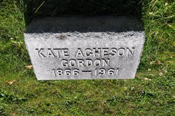 Kate <I>Acheson</I> Gordon 
