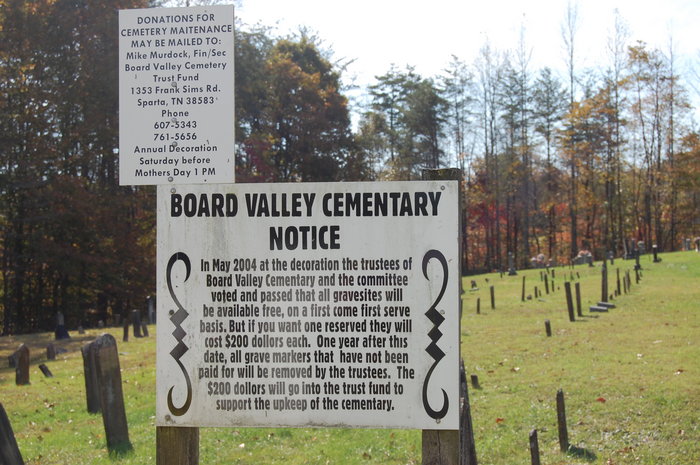 Board Valley Cemetery