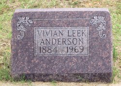 Vivian <I>Leek</I> Anderson 