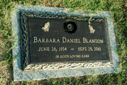 Barbara <I>Daniel</I> Blanton 
