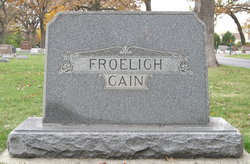 Grace <I>Froelich</I> Cain 