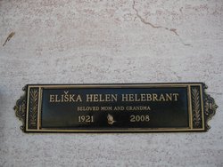 Eliska Helen “Elsie” Helebrant 
