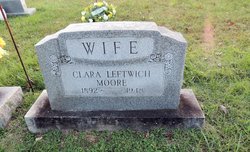 Clara <I>Leftwich</I> Moore 