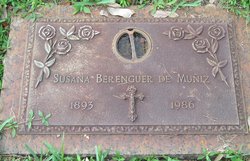 Susana <I>Berenguer</I> De Muniz 