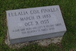 Eulalia <I>Cox</I> Finklea 