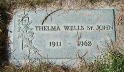 Thelma Marian <I>Wells</I> St John 