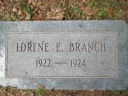 Lorene E Branch 
