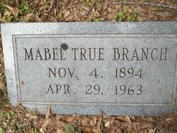 Mabel True <I>Downs</I> Branch 