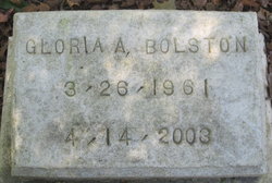 Gloria A Bolston 
