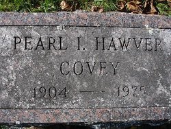 Pearl I. <I>Hawver</I> Covey 