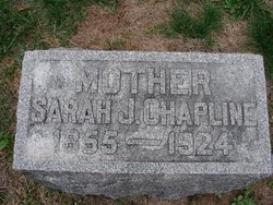 Sarah Jane “Sallie” <I>Wood</I> Chapline 