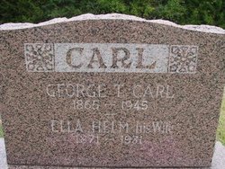 Ella <I>Helm</I> Carl 