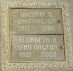 Elizabeth Ann <I>White</I> Whittington 