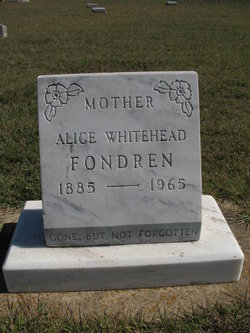 Alice Mae <I>Whitehead</I> Fondren 