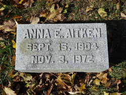Anna E <I>Kobs</I> Aitken 