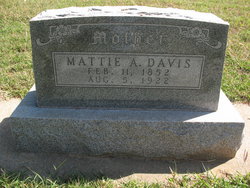 Mattie Ann <I>Nichols</I> Davis 