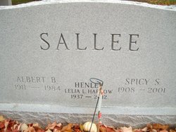 Spicey <I>Sloan</I> Sallee 