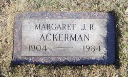 Margaret Julia Rosetta Ackerman 