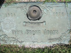 Ercie <I>Broom</I> Adams 