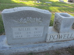 Billie W Powell 