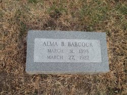 Alma B. <I>Sater</I> Babcock 