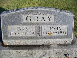 Sarah Jane <I>Hansel</I> Gray 