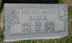 Henry Mack Brock 