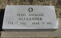 Pearl Angeline Alexander 