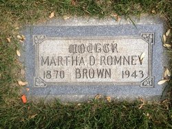 Martha Diana <I>Romney</I> Brown 