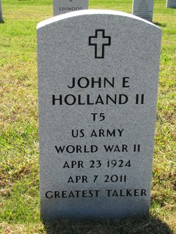 John E Holland II