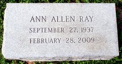 Ann <I>Allen</I> Ray 