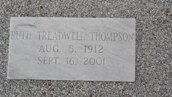 Ruth <I>Treadwell</I> Thompson 