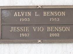Jessie Vio <I>Woodring</I> Benson 