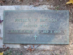 Phyllis <I>Wood</I> Bagdon 