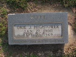 Oklahoma Jewel “Okie” <I>Burke</I> Hightower 