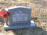 Mary M <I>Massengill</I> Caldwell 