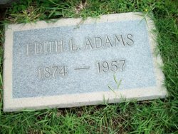 Edith L <I>Harmon</I> Adams 