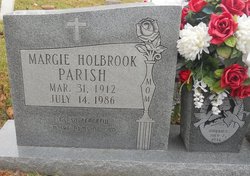 Margie <I>Holbrook</I> Parish 