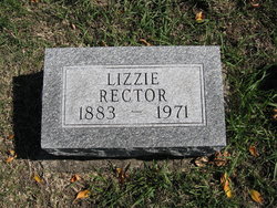Ida Elizabeth “Lizzie” <I>Brinkley</I> Rector 