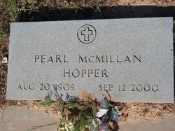 Edna Pearl <I>Neithercutt</I> McMillan Hopper 
