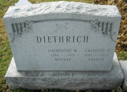 Catherine M <I>Rengers</I> Diethrich 