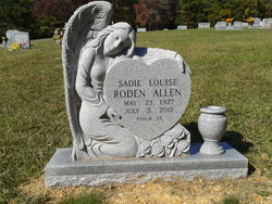 Sadie Louise <I>Roden</I> Allen 