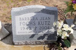 Barbara Jean <I>Krostag</I> Fochs Kutz 