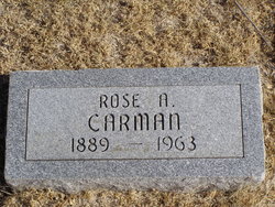 Rose A. <I>Parker</I> Carman 