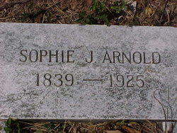 Joanna Sophia “Sophie” Arnold 