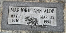 Marjorie Ann Alde 