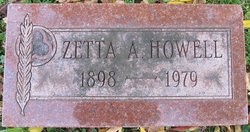 Zetta A <I>Lapp</I> Howell 